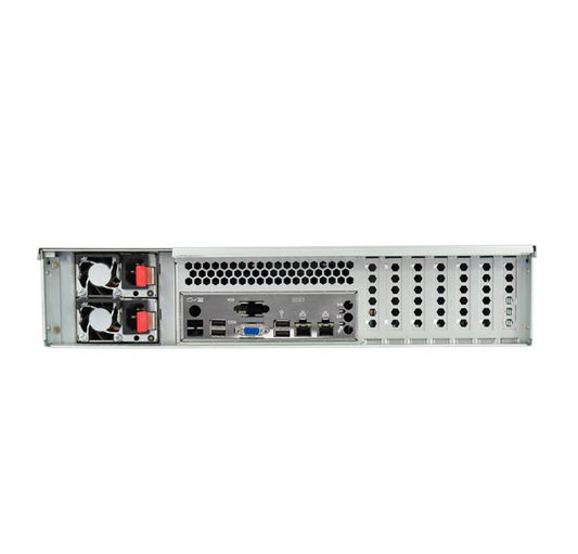 TGC Rack Mountable Server Chassis 2U 650mm, 12x 3.5 ft Hot-Swap Bays, 2x 2.5 ft Fixed Bays, up to E-ATX Motherboard, 7x LP PCIe, 2U PSU Required