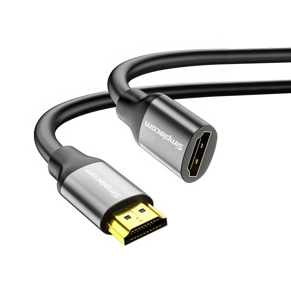 Simplecom CAF305 0.5M HDMI 2.1 Extension Cable Male to Female 48Gbps 8K 60Hz
