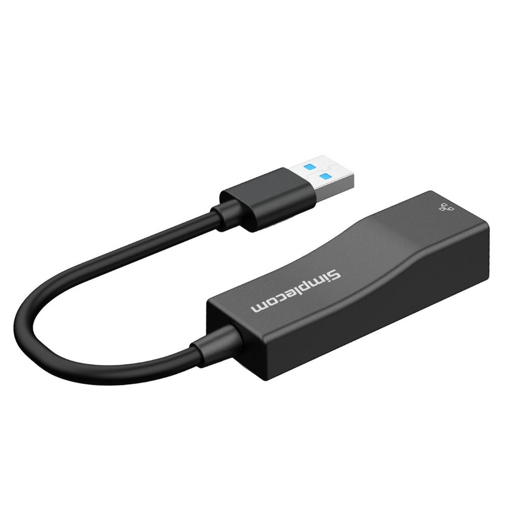 Simplecom NU302 SuperSpeed USB 3.0 to RJ45 Gigabit 1000Mbps Ethernet Network Adapter