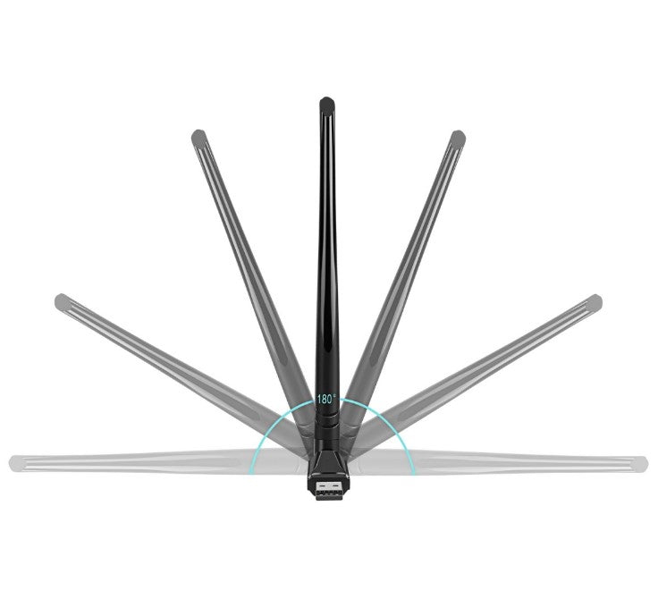 Simplecom NW831 Wi-Fi 6 and Bluetooth 5.3 Combo USB Adapter Dual Band AX900