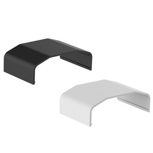 Brateck Plastic Cable Cover Joint Material:ABS Dimensions 64x21.5x40mm - White (LS)