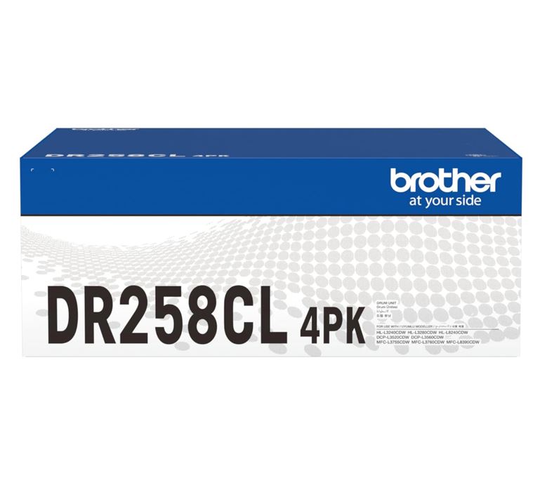 Brother DR-258CL DRUM UNIT TO SUIT MFC-L8390CDW MFC-L3760CDW MFC-L3755CDW DCP-L3560CDW DCP-L3520CDW HL-L8240CDW HL-L3280CDW HL-L3240CDW -Up to 30,000