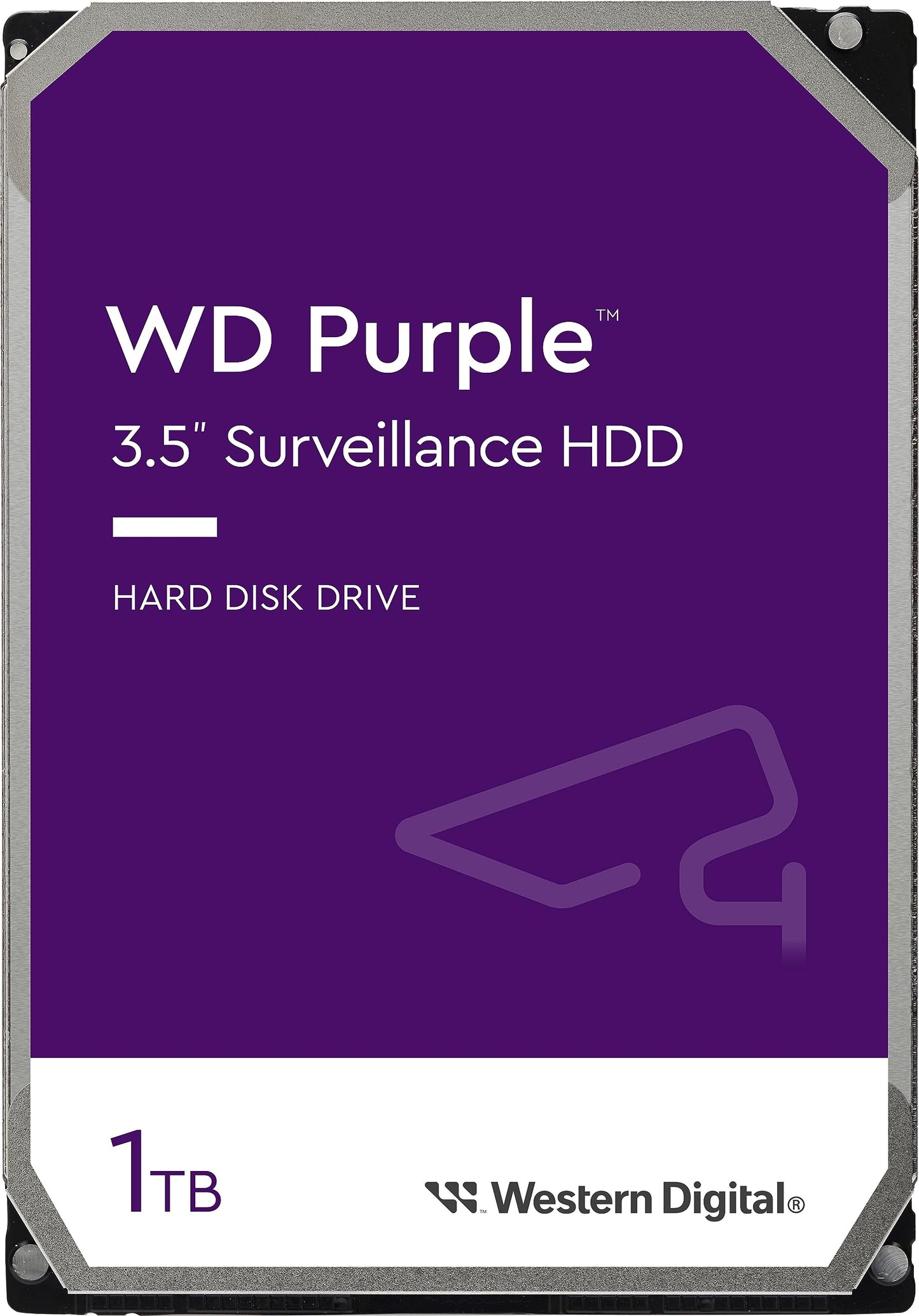Western Digital WD11PURZ WD Purple 1TB 3.5 ft Surveillance HDD 5400RPM 64MB SATA3 110MB s 3yrs limited warranty