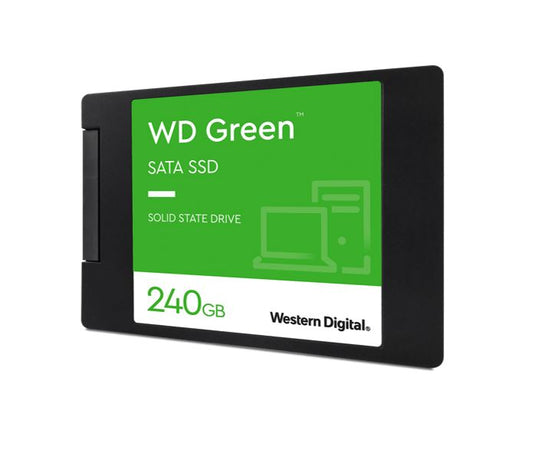 Western Digital WD Green 240GB 2.5 ft SATA SSD 545R 430W MB s 80TBW 3D NAND 7mm 3 Years Wty ~WDS240G2G0A (LS) replacement WDS240G5G0A
