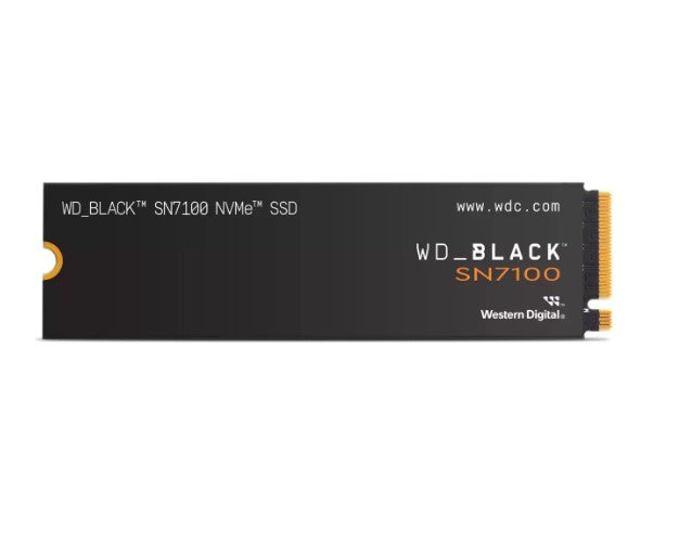 Western Digital WD BLACK SN7100 NVMe - 1TB SSD - 7250MB s 6900MB s R W 1000K 1400K IOPS M.2 2280 PCIe4.0 5yrs ~WDS100T4X0E-00CJA0