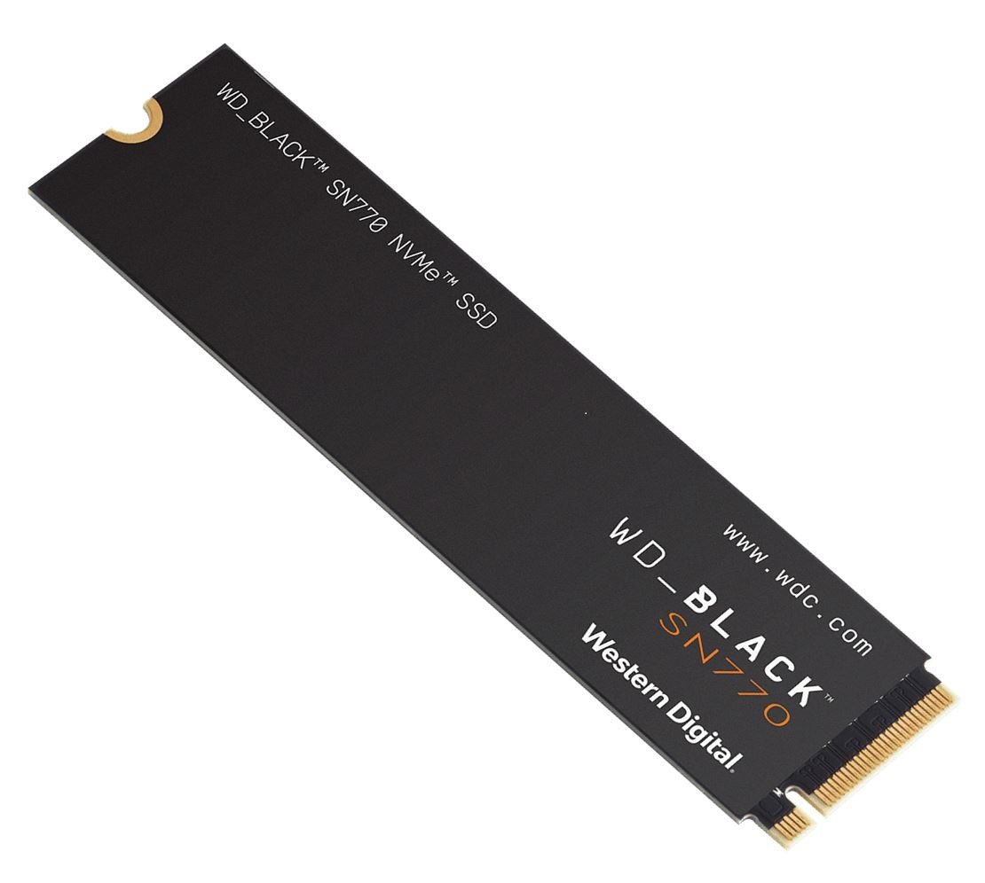 Western Digital WD Black SN770 250GB Gen4 NVMe SSD - 4000MB s 2000MB s R W 200TBW 240K 470K IOPS 1.75M Hrs MTBF M.2 PCIe4.0 5yrs (LS) ~WDS250G1B0E