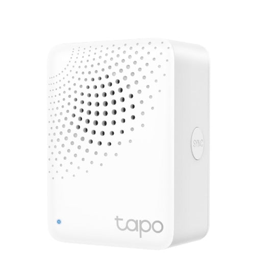 TP-Link Tapo Smart IoT Hub with Chime, Whole-Home Coverage, Low-Power Wireless Protocol , Smart Alarm, Smart Doorbell (Tapo H100ï¼