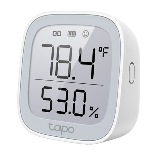 TP-Link Tapo Smart Temperature Humidity Monitor, Real-Time Accurate, E-ink Display, Free Data Storage Visual Graphs,