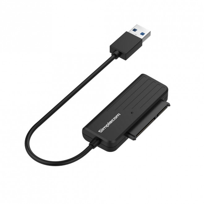 Simplecom SA205 Compact USB 3.0 to SATA Adapter Cable Converter for 2.5 ft SSD HDD