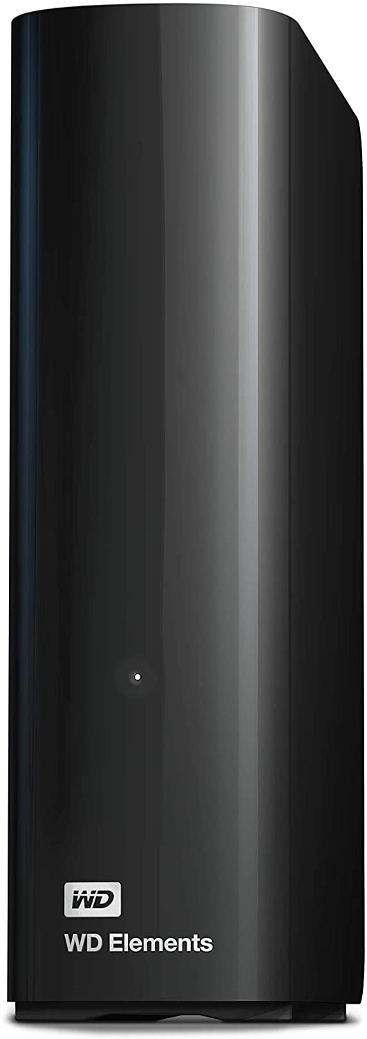 Western Digital WD Elements Desktop 14TB USB 3.0 3.5 ft External Hard Drive - Black Plug Play Formatted NTFS for Windows 10 8.1 7