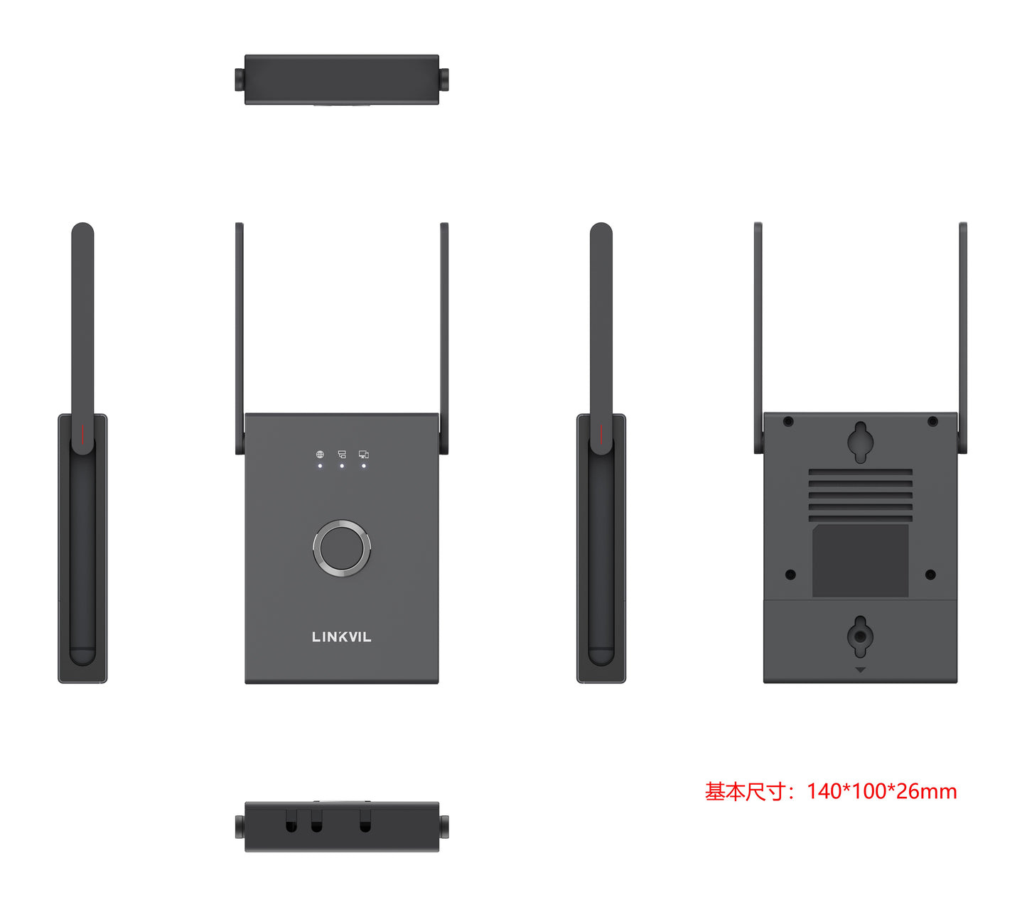 Fanvil W710H IPCT Wireless Base Station, IPCTï¼IP Cordless Telecommunicationsï¼is a roaming communication system solution