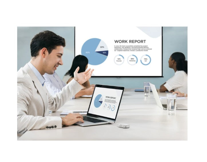 ViewSonic PJ-WPD-700 ViewShare Wireless Screen Casting Kit Plug-and-Play, Peer-to-Peer Connection, Smooth Display DRM-protected Content Streaming