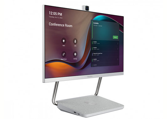 Yealink DeskVision A24 Microsoft Teams Display For Personal Collaboration, 24 ftTouch Screen, 4K Camera, Built-in Audio, Wireless Charging
