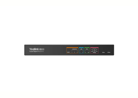 Yealink AP08 Dante Digital Signal Processor (Rack Mount), that aims to enhance your meeting experience with its exceptional automation capabilities