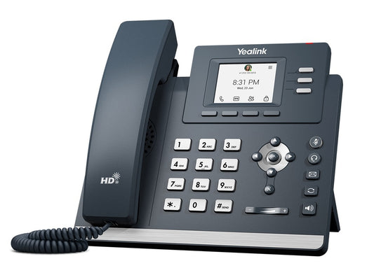 Yealink MP52 E2 Teams IP Phone, Android 13, Entry-level, Teams and Skype Compatible, 2.4-inch NON-touchscreen, HD Audio, Teams button, Supports Office