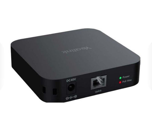 Yealink RCH40 E2 4-Port PoE Switch, Used For Connecting Yealink Meeting Room Cameras, Microphones Speakers