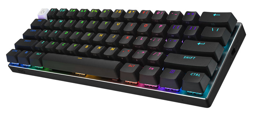 (LS)Logitech PRO X 60 LIGHTSPEED Wireless Gaming Keyboard -Black 2.4GHz LIGHTSPEED Bluetooth, or USB wired connection 2-Year Warranty