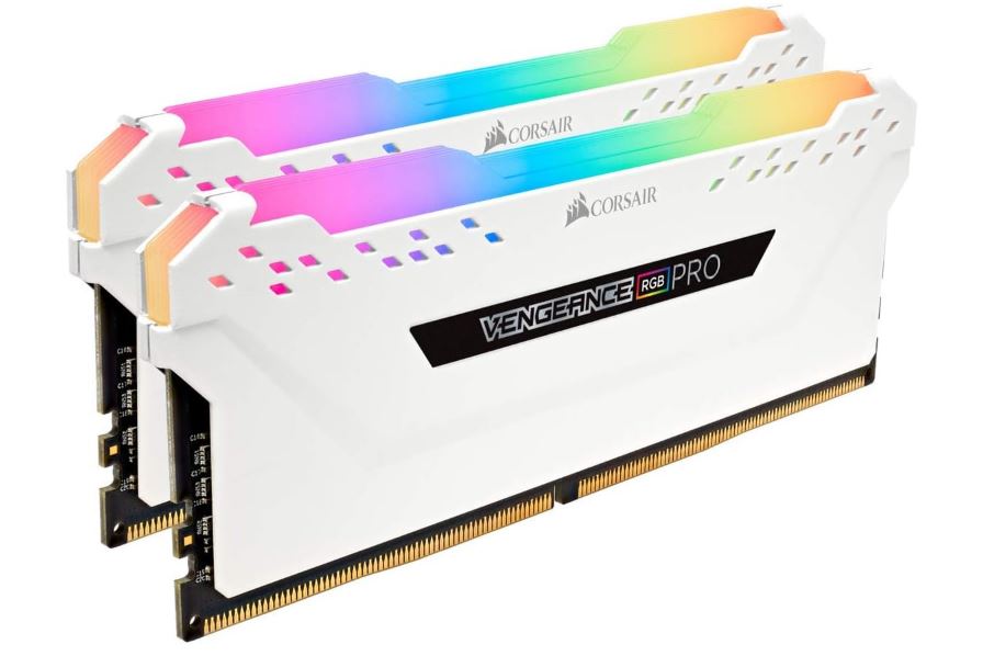 (LS) Corsair Vengeance RGB PRO Light Enhancement Kit White - No DRAM Memory are Meant for Aesthetic Use Only