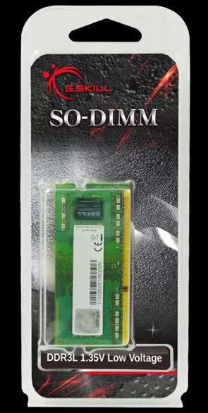 G.SKILL F3-1600C11S-8GSL GB (1 x 8GB) PC3-12800 DDR3 1600 MT s Timings 11-11-11-28 Voltage 1.35 V N