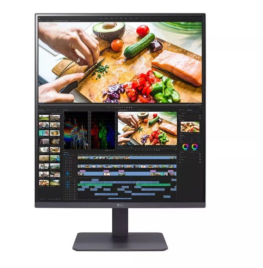 LG DualUp 28MQ750-C 28 ft 16:18 Dual up Medical - SDQHD 2560 x 2880 Nano-IPS Monitor with 90W USB-C DCI-P3 98pct, HDR10, Height Adjust, KVM. Monitor