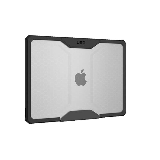 UAG Plyo Apple MacBook Air (13 ft) (M2 M3) Rugged Case - Ice Black (134007114340), DROP Military Standard, Armor Shell, 1 Year Warranty