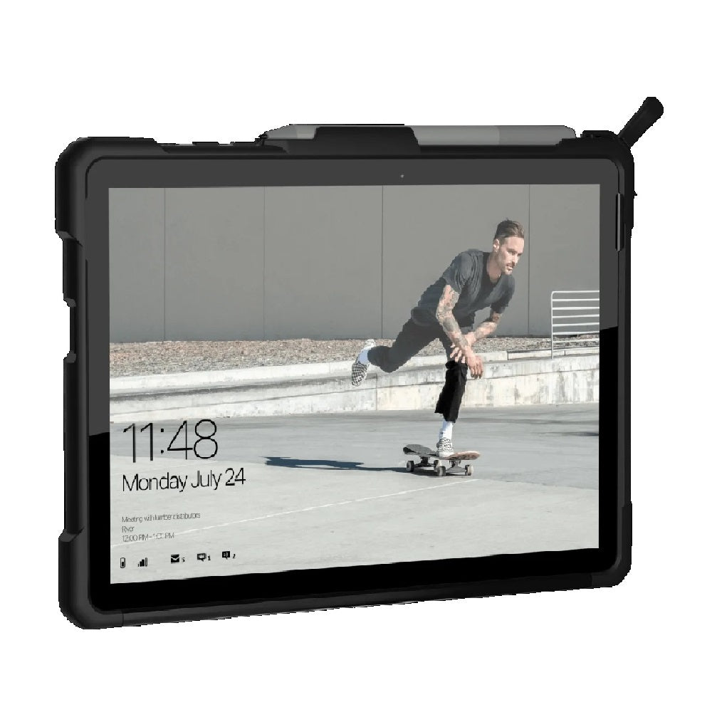 UAG Metropolis Microsoft Surface Go 4 Go 3 Go 2 Go Rugged Case - Black(321076114040), DROP Military Standard, 1 Year Warranty