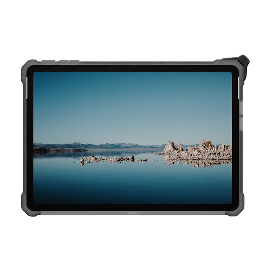 UAG Plyo Microsoft Surface Pro 12 Rugged Case -Ice Ash (324021114331), Pen holder , Impact Resistant Soft Core, Built-in Kickstand