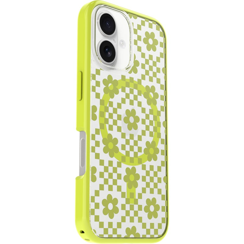 Otterbox Symmetry Clear Magsafe Apple iPhone 16 Case Daisy Dance - (77-97131)