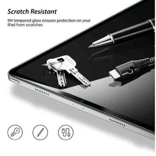 USP Apple iPad (11.0 ft) 11th Gen (A16) iPad 10th Gen (10.9 ft) Tempered Glass Screen Protector: Full Coverage, 9H Hardness, Bubble-free, Anti-fingerprint