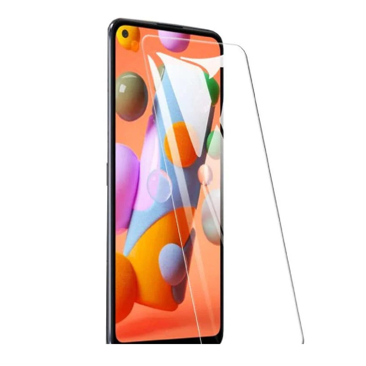 USP Samsung Galaxy A25 Galaxy A15 (6.5 ft) Tempered Glass Screen Protector : Full Coverage, 9H Hardness, Bubble-free, Anti-fingerprint