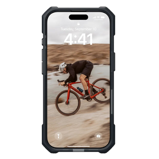 UAG Essential Armor MagSafe Apple iPhone 16 Pro (6.3 ft) Rugged Case - Ash (114448113131), 15ft. Drop Protection (4.6M), 10 Years Warranty