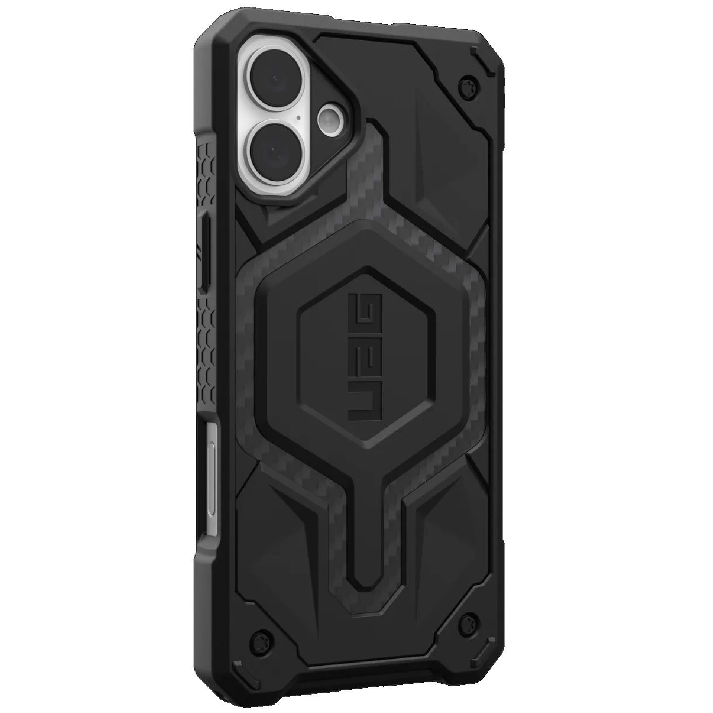 UAG Monarch Pro MagSafe Apple iPhone 16 Plus (6.7 ft) Rugged Case - Carbon Fiber (114455114242), 25ft. Drop Protection(7.6M), 10 Years Warranty