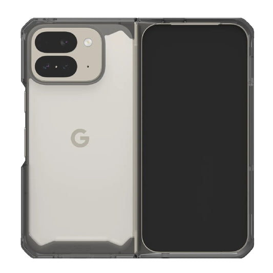 UAG Plyo Google Pixel 9 Pro Fold Rugged Case - Ash (614459113131), 16 ft. Drop Protection (4.8M), Wireless Charging Compatible, 10 Years Warranty