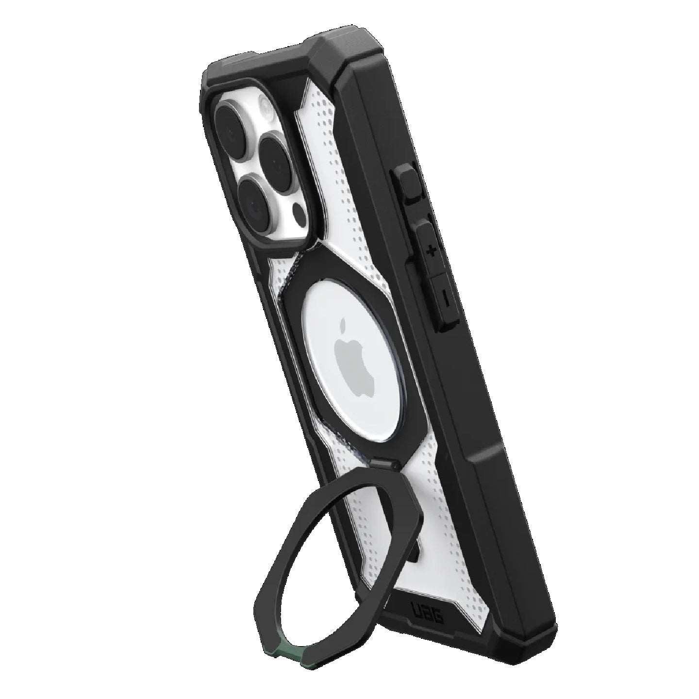 UAG Plasma XTE MagSafe Apple iPhone 16 Pro (6.3 ft) Rugged Case - Black Clear (11447411404G), 20ft. Drop Protection (4.8M), 1 Year Warranty