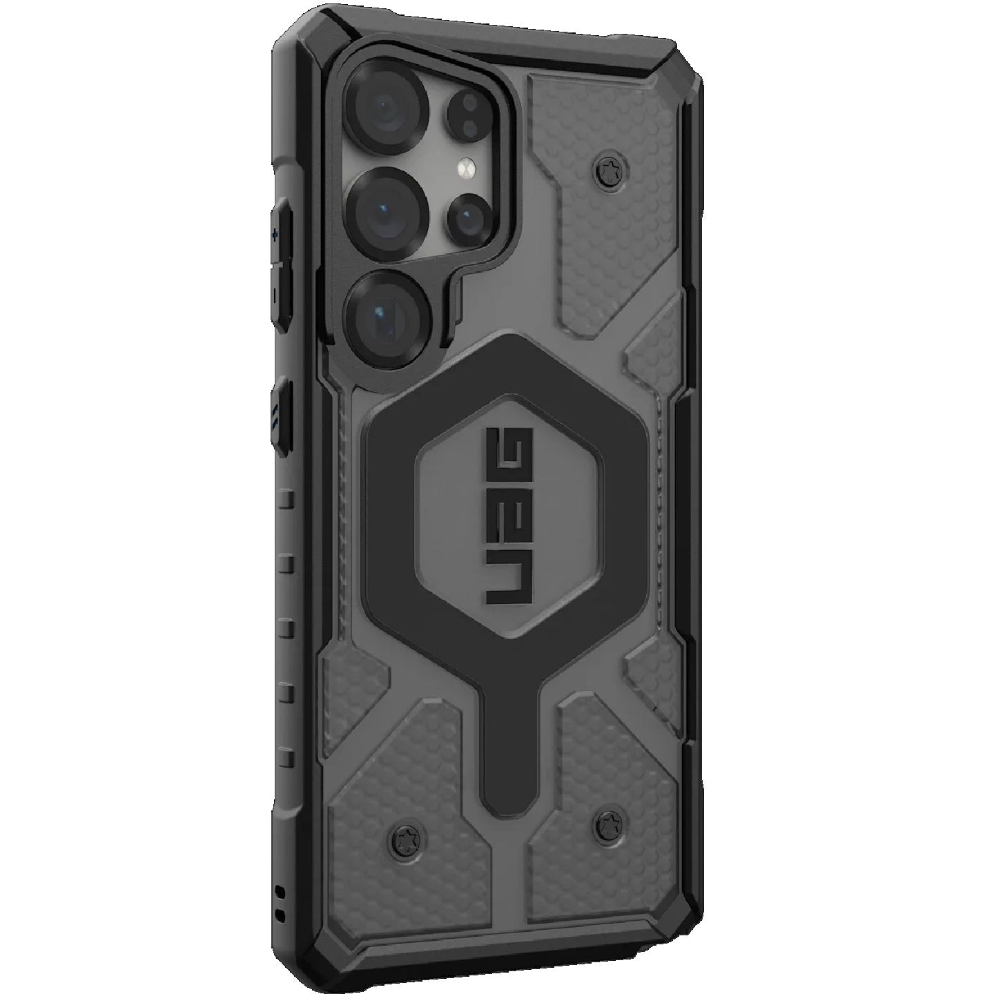 UAG Pathfinder Clear Magnetic Samsung Galaxy S25 Ultra 5G (6.9 ft) Rugged Case - Ash (214483113131), 18ft. Drop Protection (5.4M), 10 Years Warranty
