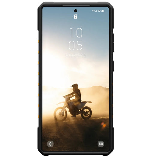 UAG Pathfinder Magnetic Samsung Galaxy S25 Ultra 5G (6.9 ft) Rugged Case - Heritage Yellow(214476118282), 18ft. Drop Protection (5.4M),10 Years Warranty