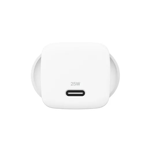 Belkin BoostCharge 25W USB-C Cubic Wall Charger - White