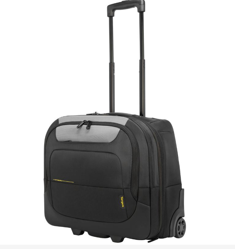 Targus 15-17.3 ft CityGear III Horizontal Roller Laptop Case Notebook Bag Suitcase for Travel - Black