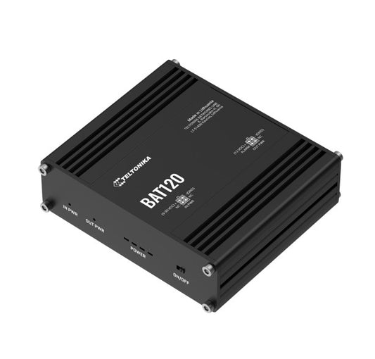 Teltonika Uninterruptable Power Supplies, Two 4-pin DC ports Power Supply, DIN rail and surface mounting options - 6hrs Runtime at Full Load