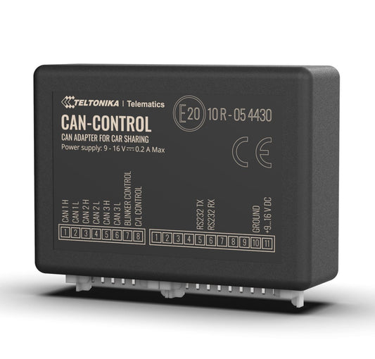 Teltonika CAN adapter for Car-sharing Solutions to Remotely Lock Unlock a Vehicle and Control Its Windows Immo