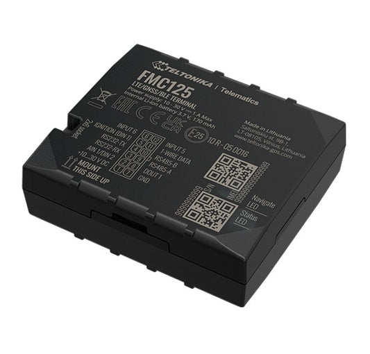 Teltonika FMC125 Advanced LTE Terminal with GNSS and LTE GSM Connectivity, RS485 RS232 Interfaces and Backup Battery
