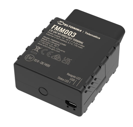 Teltonika FMM003 LTE CAT M1 Tracker with Advanced OBD OEM Data Reading for Global Coverage