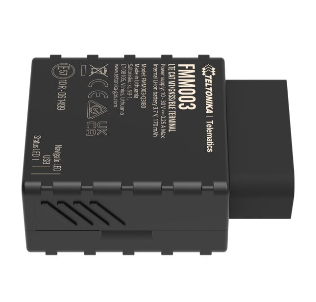 Teltonika FMM003 LTE CAT M1 Tracker with Advanced OBD OEM Data Reading for Global Coverage