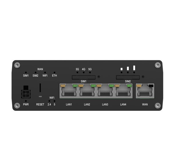 Teltonika RUTM54 Dual 5G Router, Dual SIM eSIM, Telit 5G Modem, Auto-Failover,