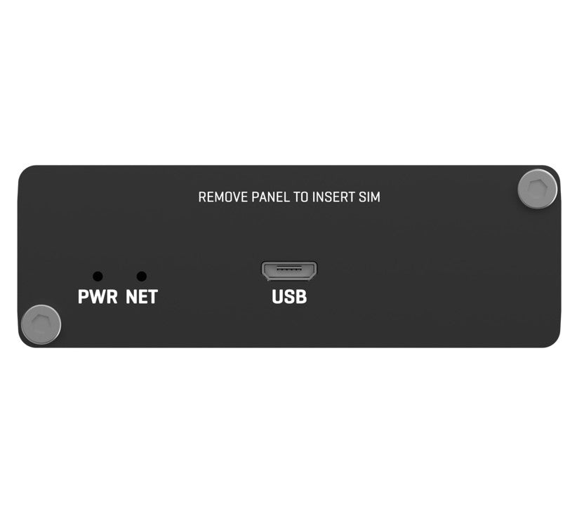 Teltonika TRM250 Industrial Cellular Modem, 4G LTE (Cat M1), NB-IoT, Small Size, USB Interface for Internet Access, External Antenna, PSU excluded