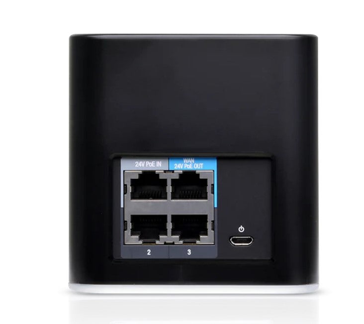 Ubiquiti airCube ISP Wi-Fi Access Point- 802.11n Wireless - 4x 10 100m Ethernet - Super Antenna Provides Wide-area Coverage