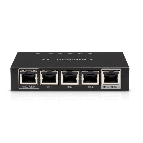 Ubiquiti EdgeRouter X - Advanced Gigabit Ethernet Router (ER-X),