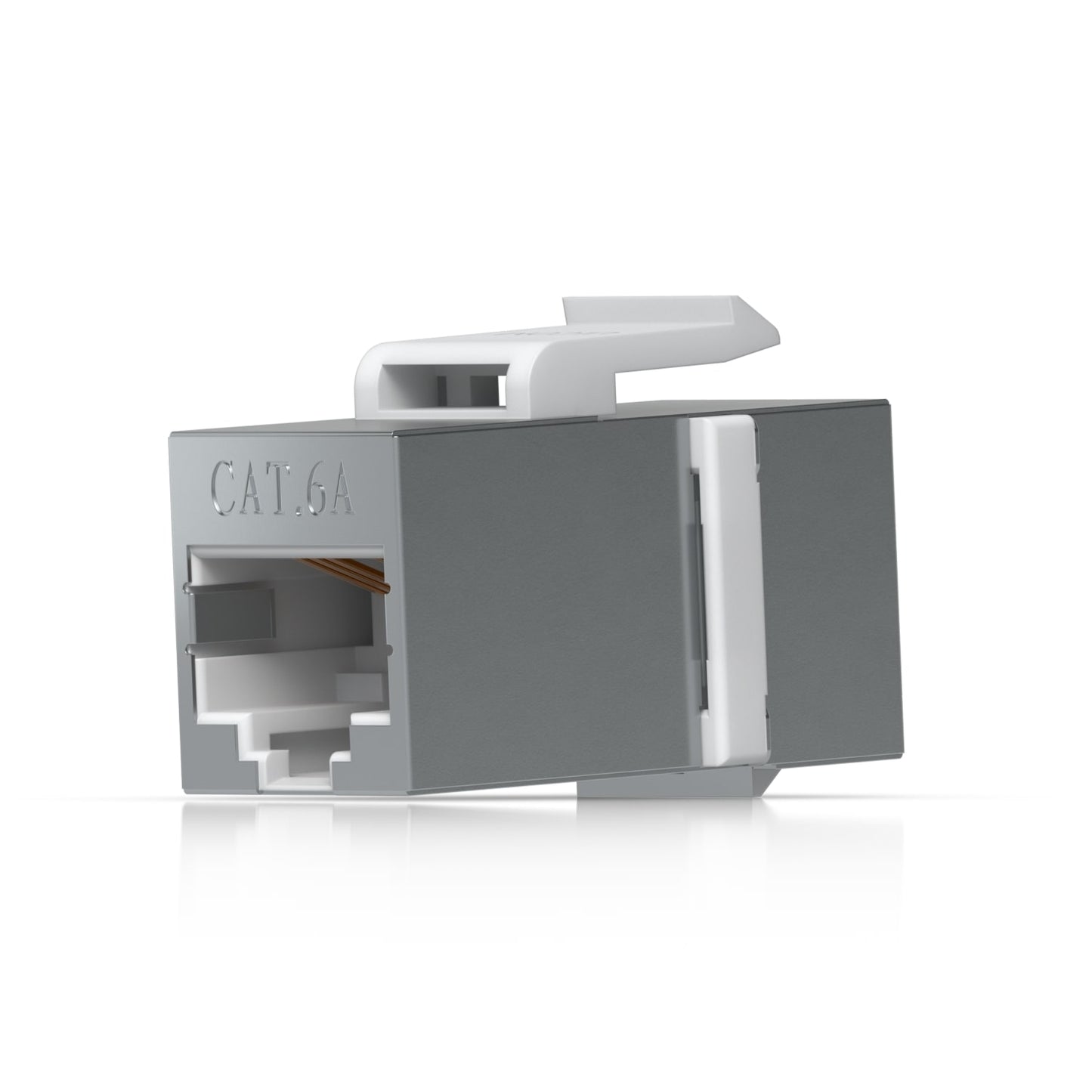 Ubiquiti Pass-through Cat6A Keystone Coupler, 12-Pack, For Connecting Pre-terminated Ethernet Cables Seamlessly