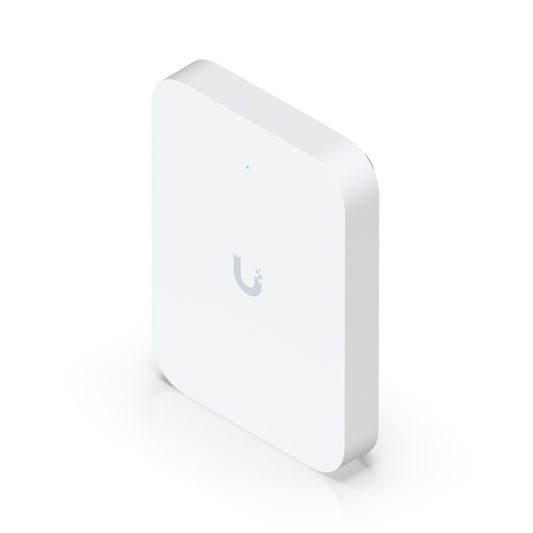 Ubiquiti U7 In-Wall, Wall-mounted WiFi 7 AP,4 Spatial Streams,Integrated 2.5 GbE PoE Switch, For Hospitality,115 m² Coverage, PoE PoE Power
