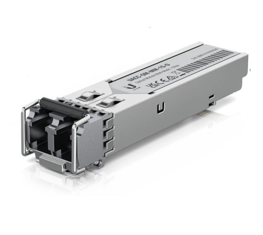 Ubiquiti UFiber SFP Multi-Mode Fiber Module, 2-Pack, 1.25 Gbps Throughput, 1.25 Gbps Throughput, Supports Connections Up to 550 m